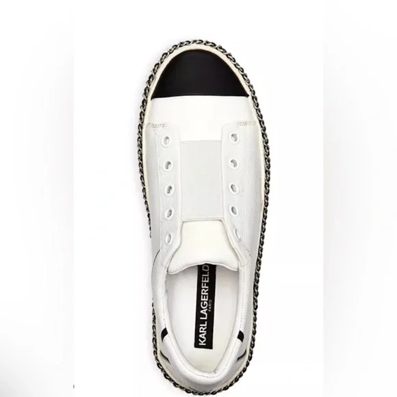 Karl Lagerfeld Axelle Laceless Sneakers - Picture 1 of 6